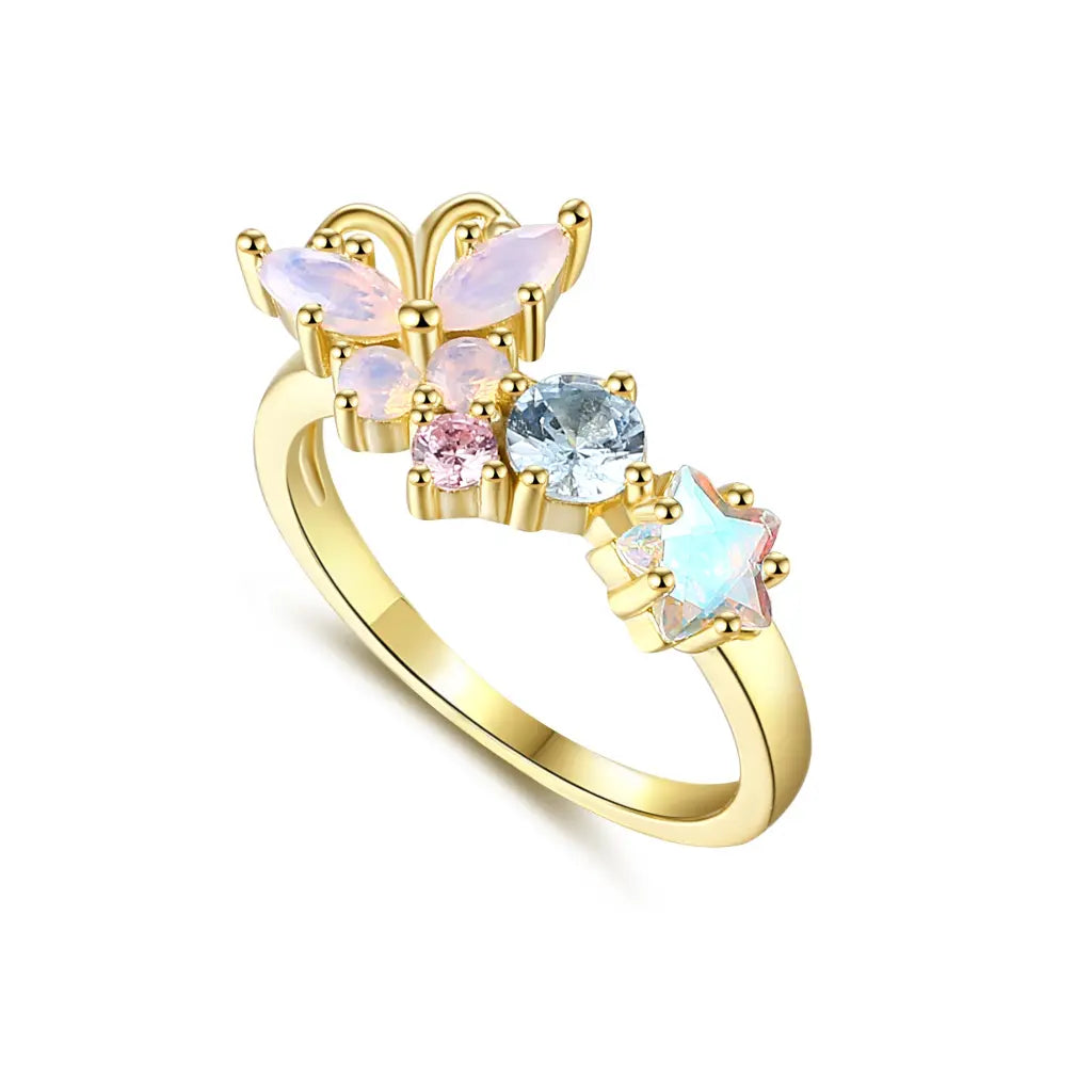 Vanessa Ring - Elegant Sterling Silver Women's Ring with Cubic Zirconia, Perfect for Engagement, Wedding, Anniversary & Everyday Wear