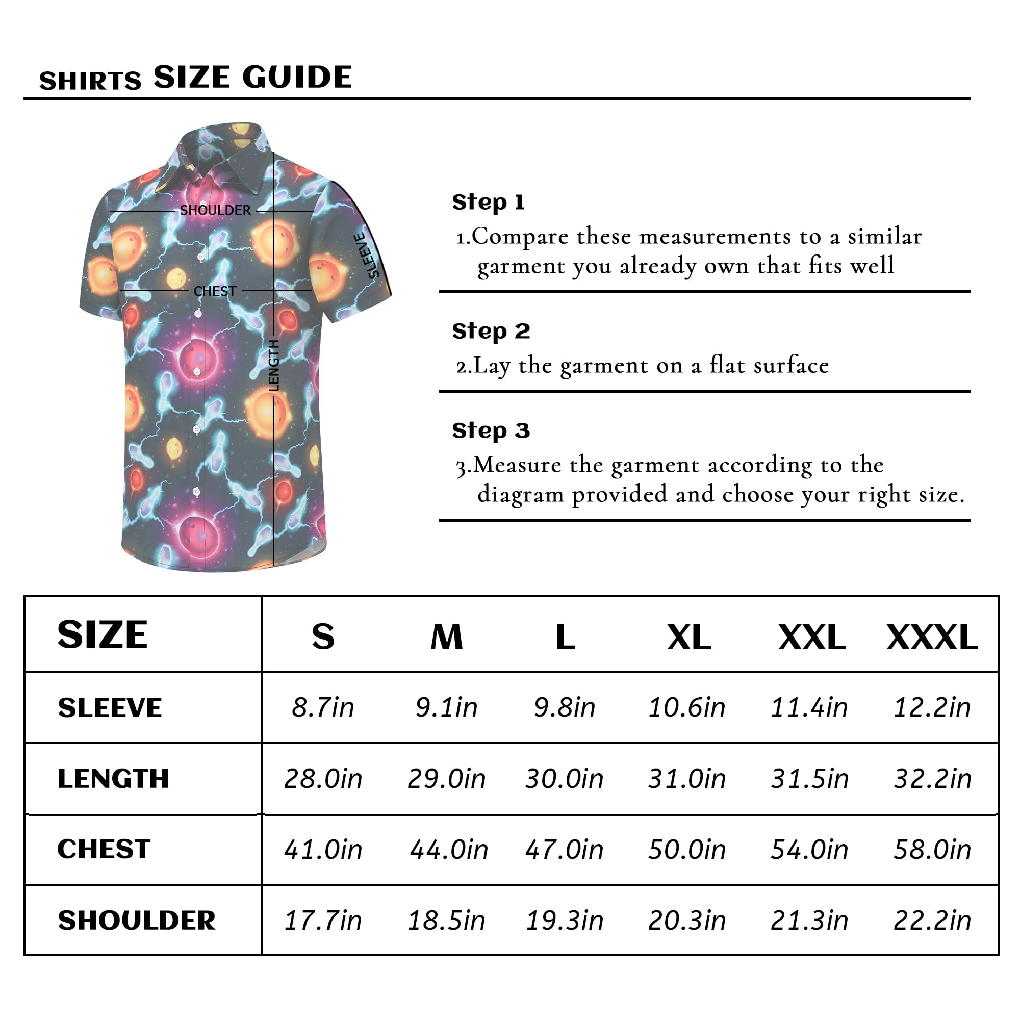 Men's Hawaiian Shirts | Short Sleeve Tropical Button Down Shirt | Casual Beach Vacation Shirt for Summer | Perfect for Luau Parties, Beach Weddings & Tropical Getaways