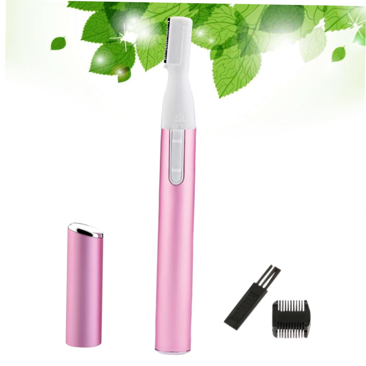 Electric Eyebrow Trimmer for Women - Painless Facial Hair Remover & Epilator - Perfect for Eyebrow Shaping, Upper Lip & Chin Hair Removal at Home or Travel