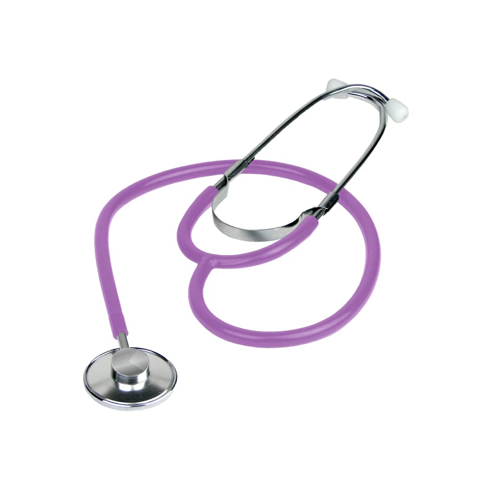 Lightweight Single Head Stethoscope for Adults - Professional Medical Diagnostic Tool for Doctors, Nurses & Students - Perfect for Clinical Use, Home Health Checks & Medical Training