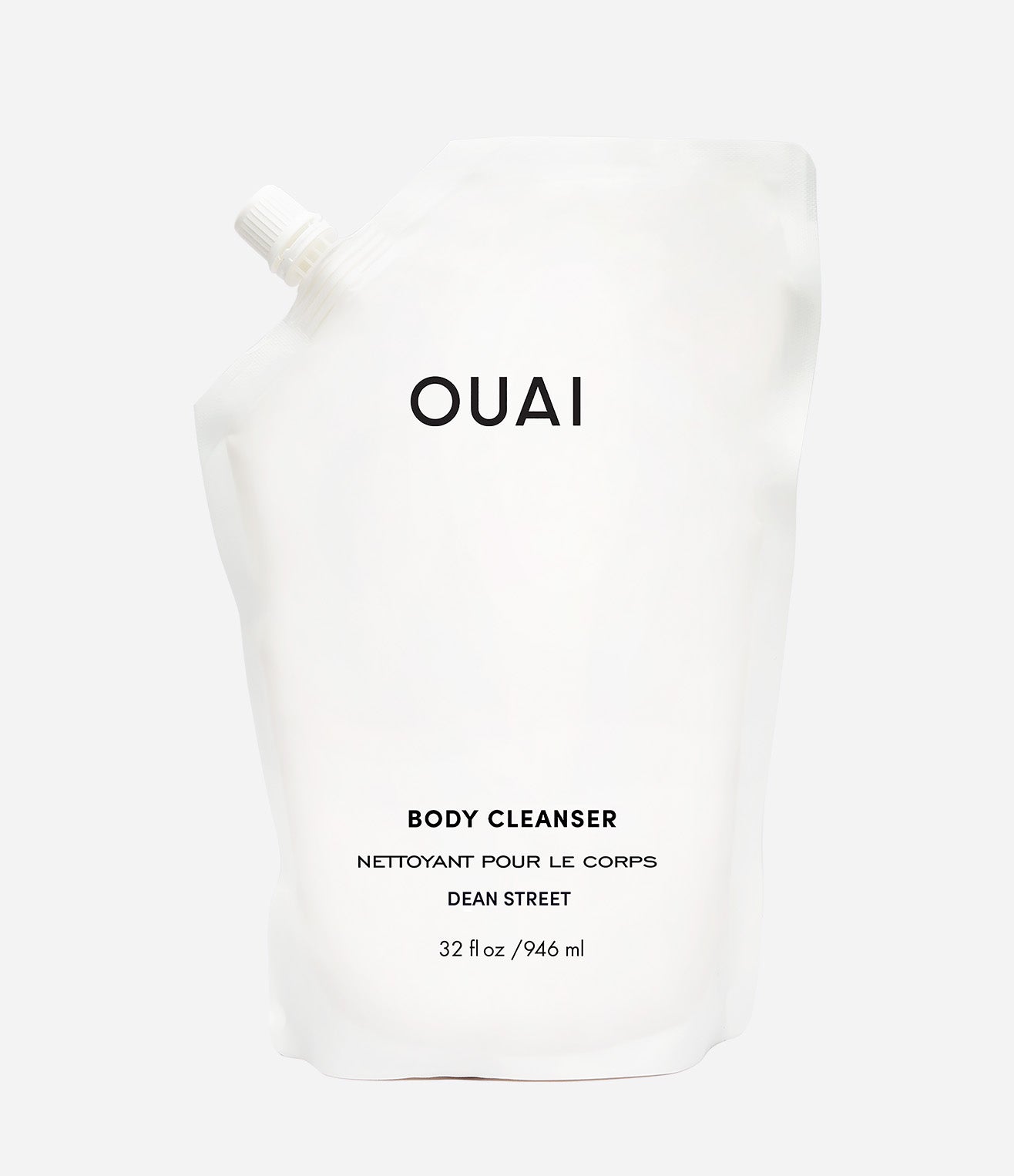 Dean Street Body Cleanser Refill Pouch - Natural & Gentle Shower Gel for Sensitive Skin - Eco-Friendly Travel Size for Gym, Camping & Everyday Use