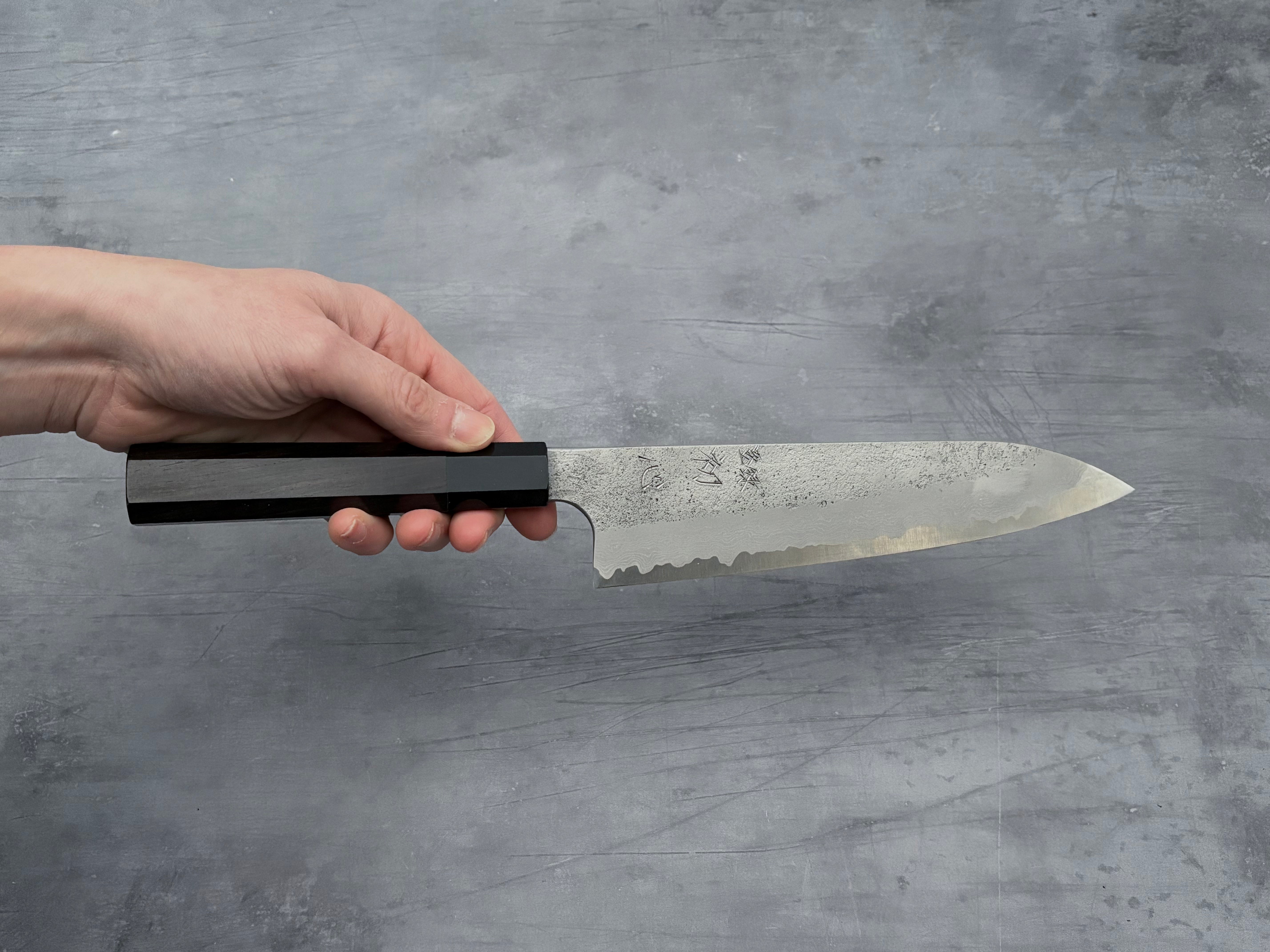 Premium Hatsukokoro Ryusui Blue #2 Gyuto Japanese Chef Knife 210mm - Perfect for Sushi, Meat Cutting & Professional Kitchen Use