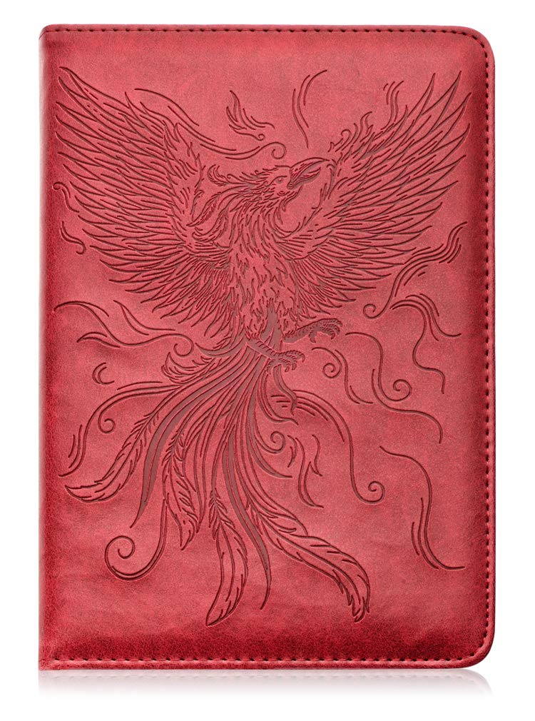SOHOSPARK Phoenix Refillable Vegan Leather Journal - 6x8.7