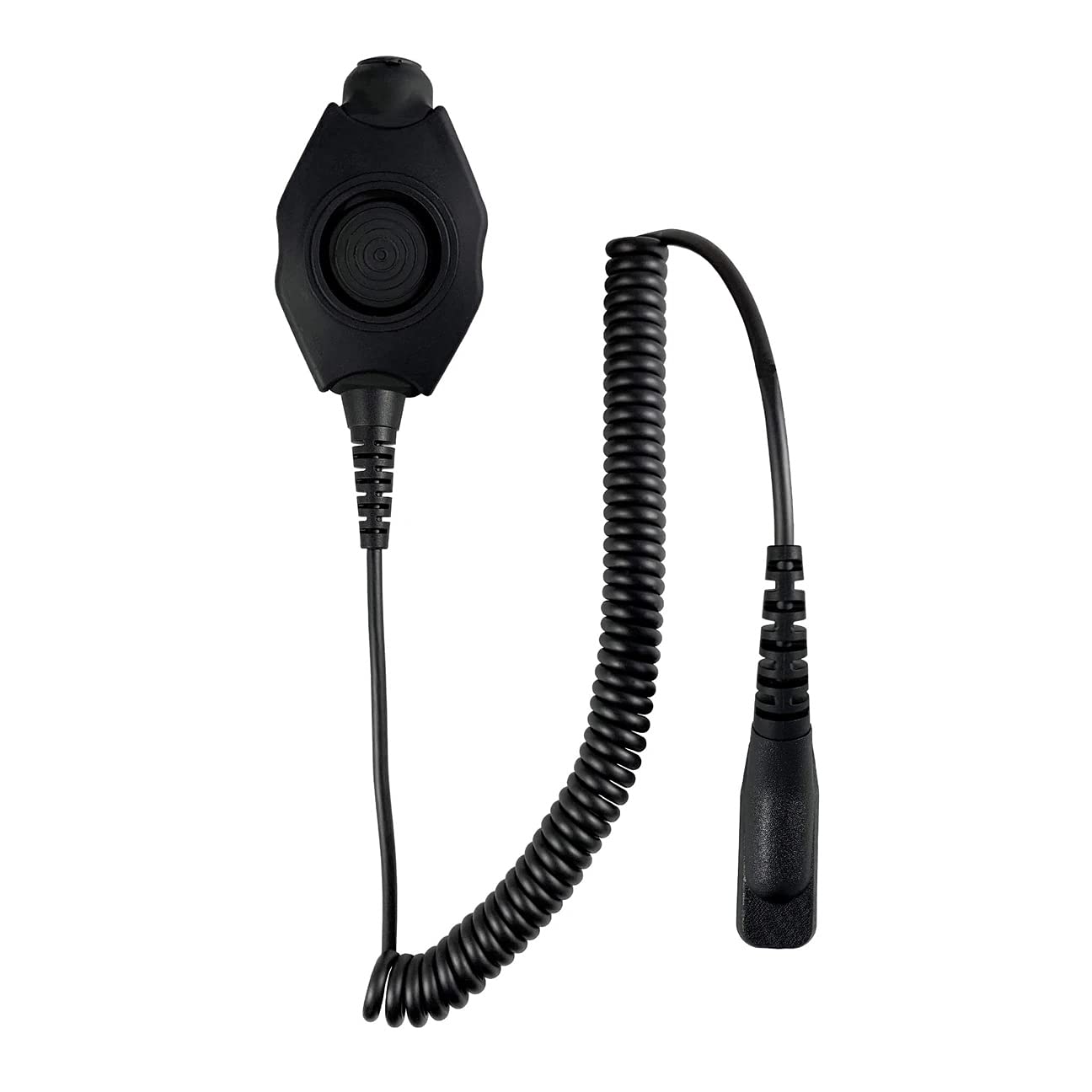 Tactical Mic Earpiece PTT Adapter Kit for BaoFeng UV9R UV9R Plus BF-A58 UV-XR GT-3WP BF-9700 UV-5S BF-R760 UV-82WP - Secure Communication for Outdoor Adventures, Hunting & Emergency Preparedness