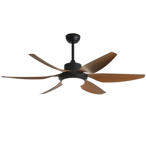 B-54 Inch/Brown Blades/ Black Body