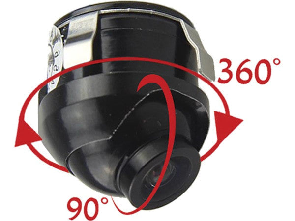 Safety First SFS360CAM: 360° Adjustable Mini Backup Camera for Cars - Perfect for Parking, Reversing & Blind Spot Monitoring