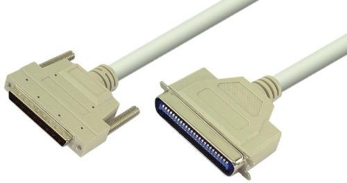 High-Speed SCSI Cable DM68 Male to CN50 Male - 4ft Molded Shielded for Servers, Storage Devices & Legacy Computer Systems