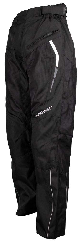 CLX Men's Motorcycle Pants with CE Armor Protection - Ventilated & Reflective Safety Gear for Riding | Durable Pants for Street Bikes, Cruisers & Adventure Touring