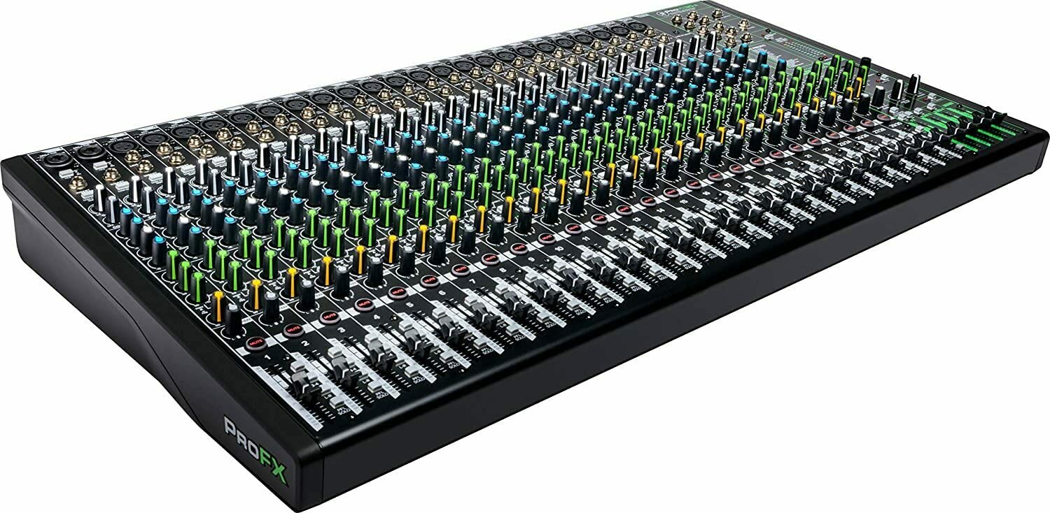 Mackie ProFX30v3 30-Channel Professional Audio Mixer with USB Interface & Built-In Effects - Perfect for Live Sound, Studio Recording & Podcasting