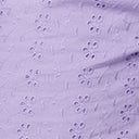 Lavender Eyelet Shorts for Women - Breathable Cotton Summer Shorts with Lace Trim | Perfect for Beach, Vacation & Casual Outfits