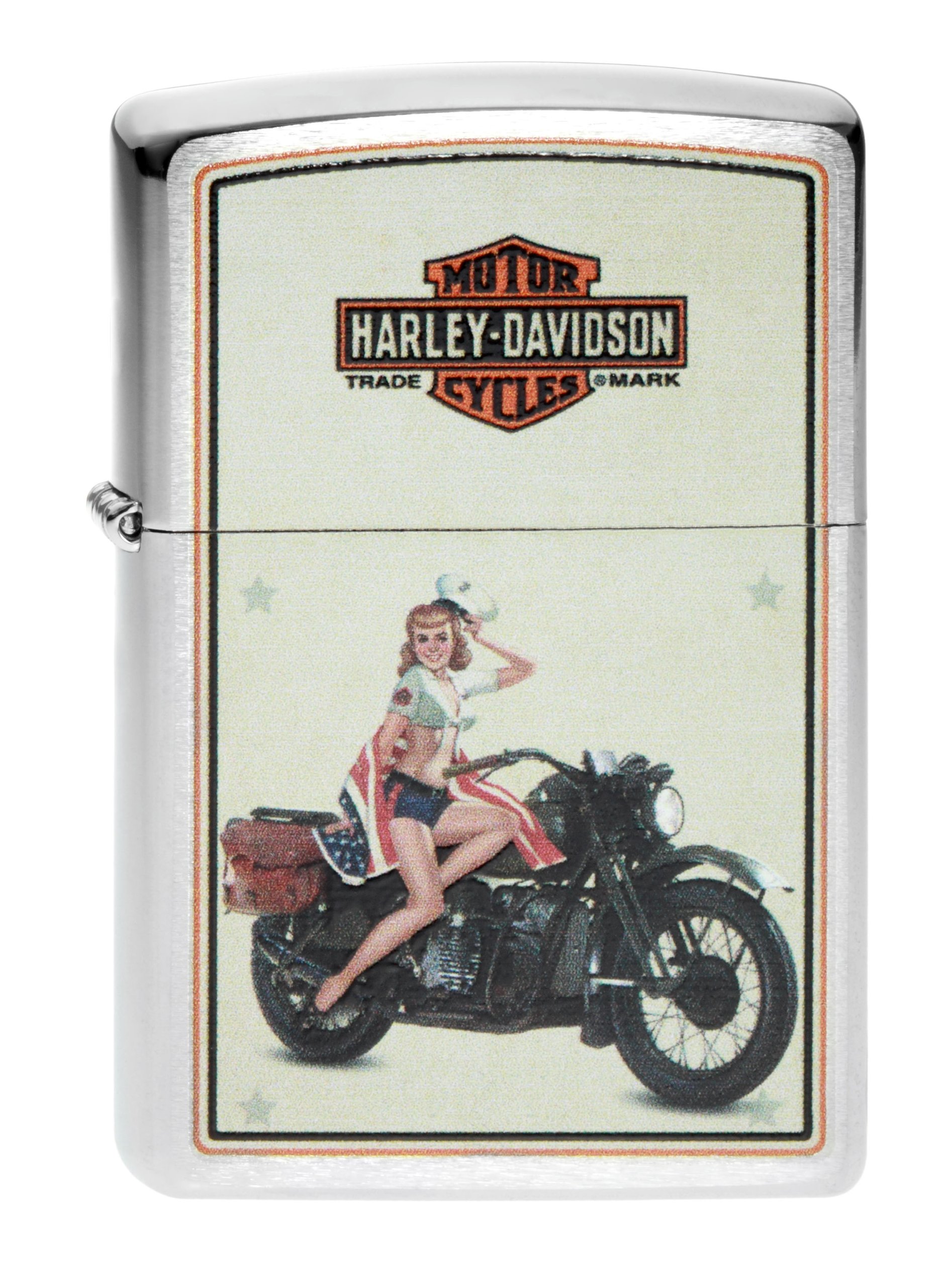 Zippo Lighter HD Military US Marines Collection 2014 - Windproof Refillable Metal Lighter for Camping, Hiking & Outdoor Adventures