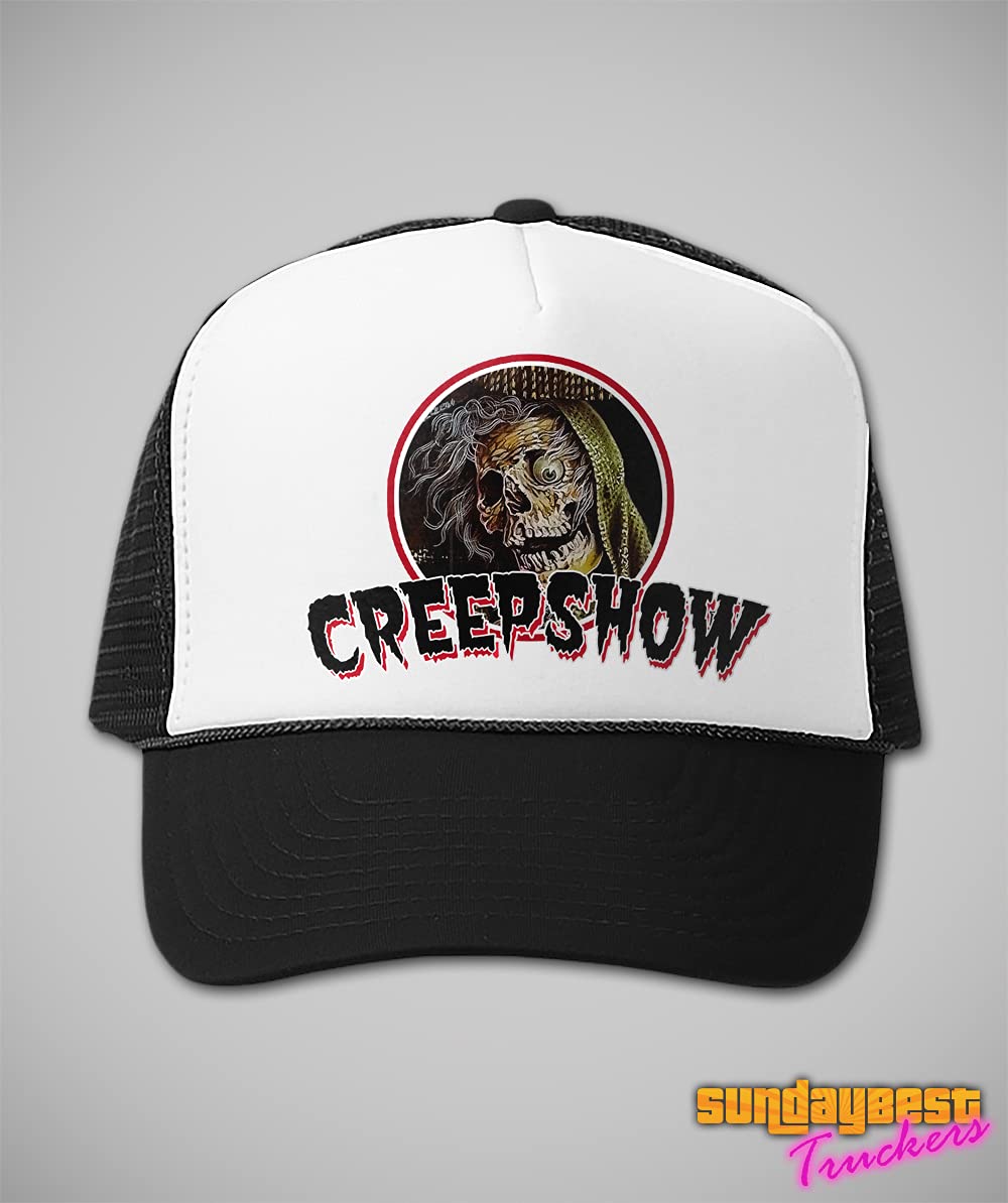 Creepshow Horror Movie Trucker Hat - Retro 80s Film Merch for Men - Perfect Halloween Gift for Horror Fans - Great for Cosplay, Conventions & Movie Nights