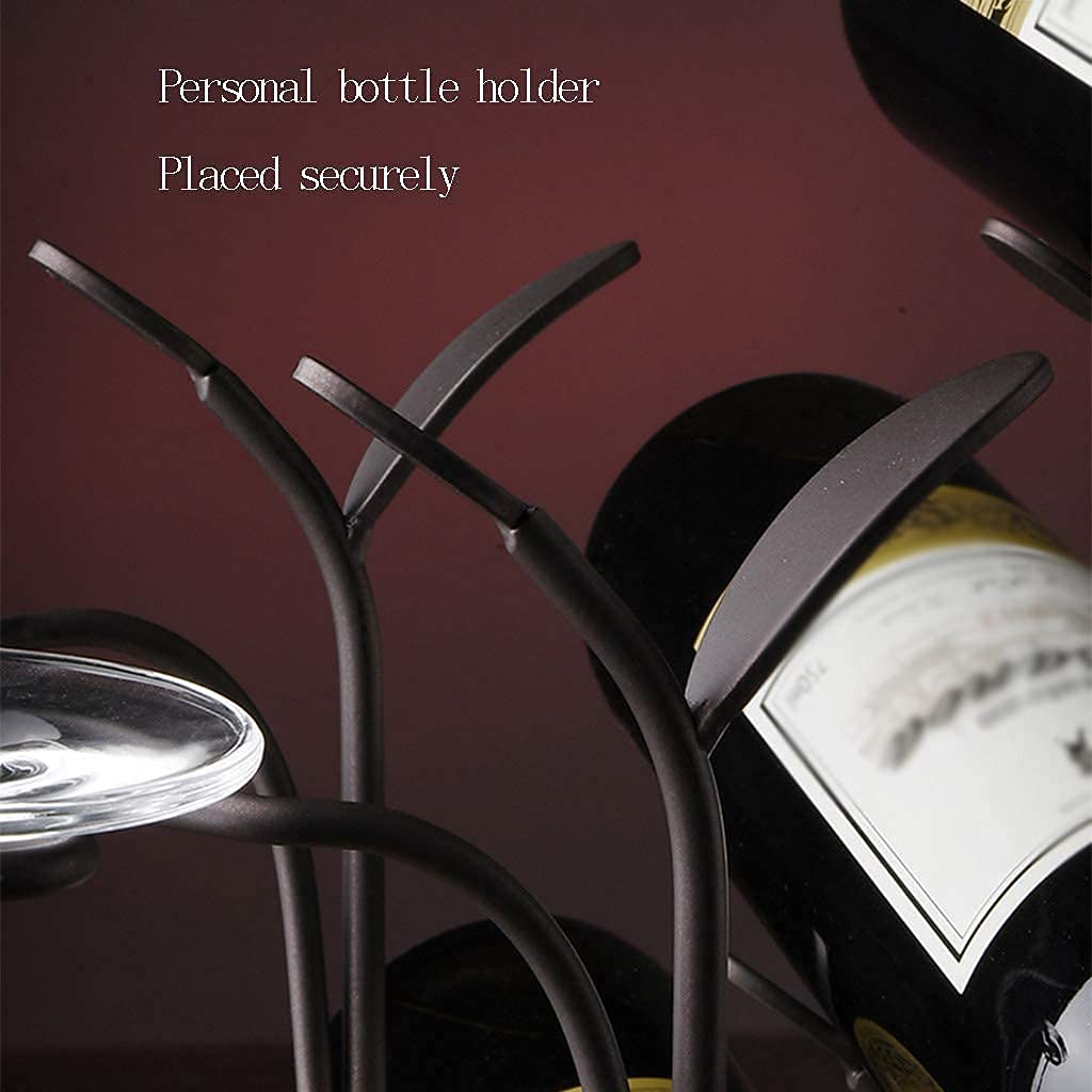 Elegant 4-Bottle Wine Rack Holder - White Wooden Desktop Display Organizer for Kitchen, Bar & Home Decor | Perfect for Wine Storage, Kitchen Countertops & Dining Room Decor