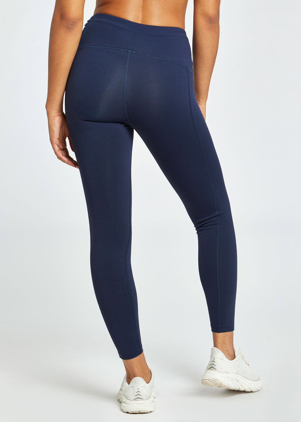 Mo Women's High-Waisted 7/8 Running Tights - Breathable Workout Leggings for Yoga, Gym & Outdoor Jogging
