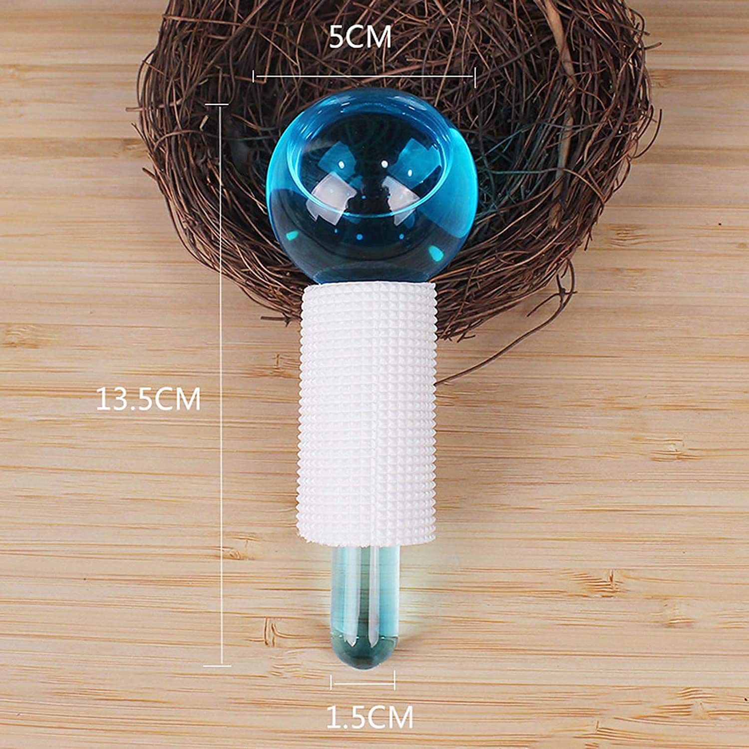 MAHOSTAV Facial Ice Globe - Cooling Face Roller Ball for Puffiness & Wrinkles, Smart Magic Massage Tool for Face & Neck, Spa & Skincare Routine, Perfect for Morning Routine & Post-Workout Recovery