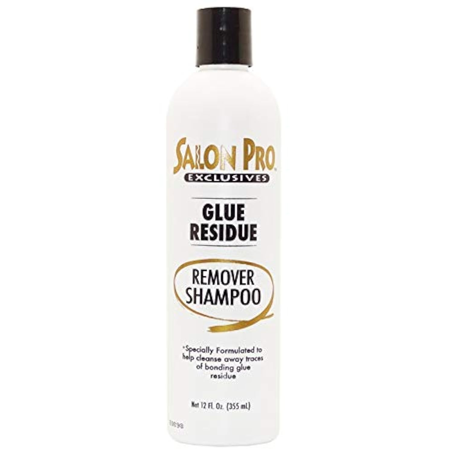 Salon Pro Glue Residue Remover Shampoo - 12 Oz | Professional Hair Extension & Wig Adhesive Cleaner | Perfect for Salon & Home Use