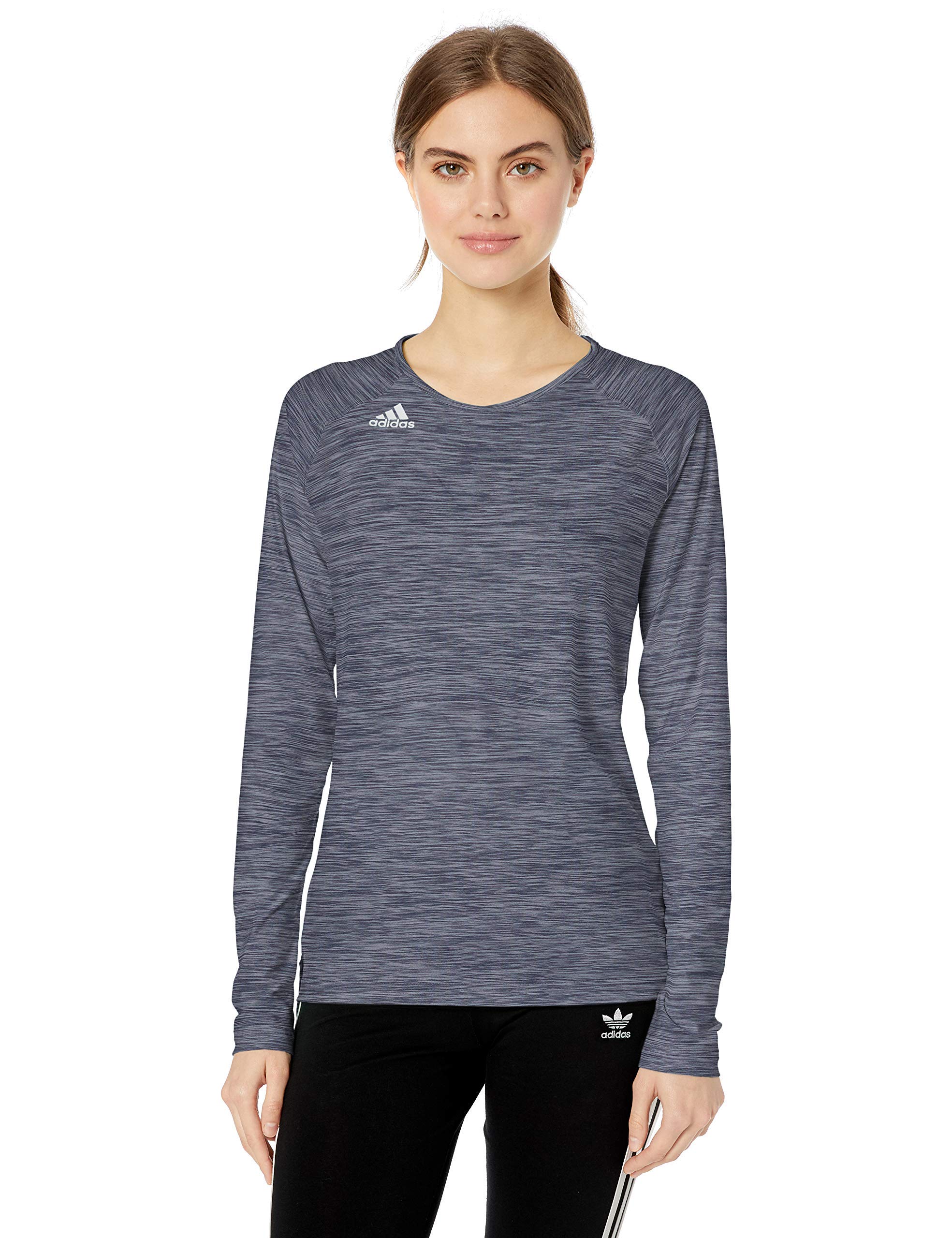 Adidas Women's Hi-Lo Jersey - Stylish & Comfortable Workout Top for Running, Yoga & Gym | Breathable & Lightweight Athletic Shirt for Women