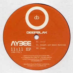 Aybee – 11 11 EP Deepblak – DBR V007 | Electronic Music Vinyl Record | Perfect for DJ Sets & Home Listening