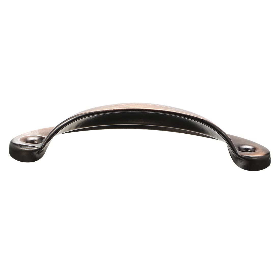 Carbon Steel Cup Pulls for Kitchen Cabinets & Dressers, 2 Pack - Home & Office Use