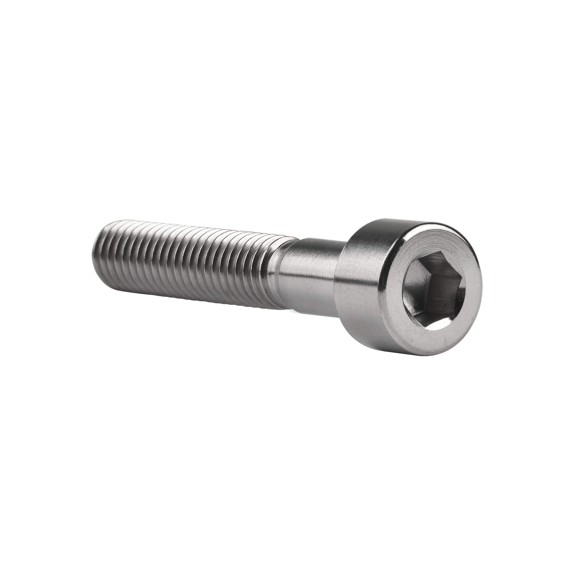 Titanium Ti M6x35mm Black Allen Head Bolts for Bicycle Headset Screws - Pack of 5 - Perfect for Bike Repair and Maintenance
