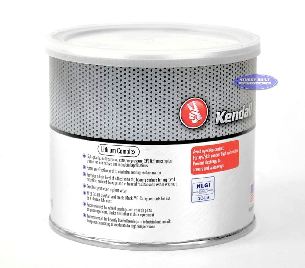 Premium Super Blu Wheel Bearing Grease Tub - Heavy Duty Trailer & RV Bearing Lubricant for Smooth Performance | Ideal for Hand Packing, Long Hauls & Off-Road Adventures