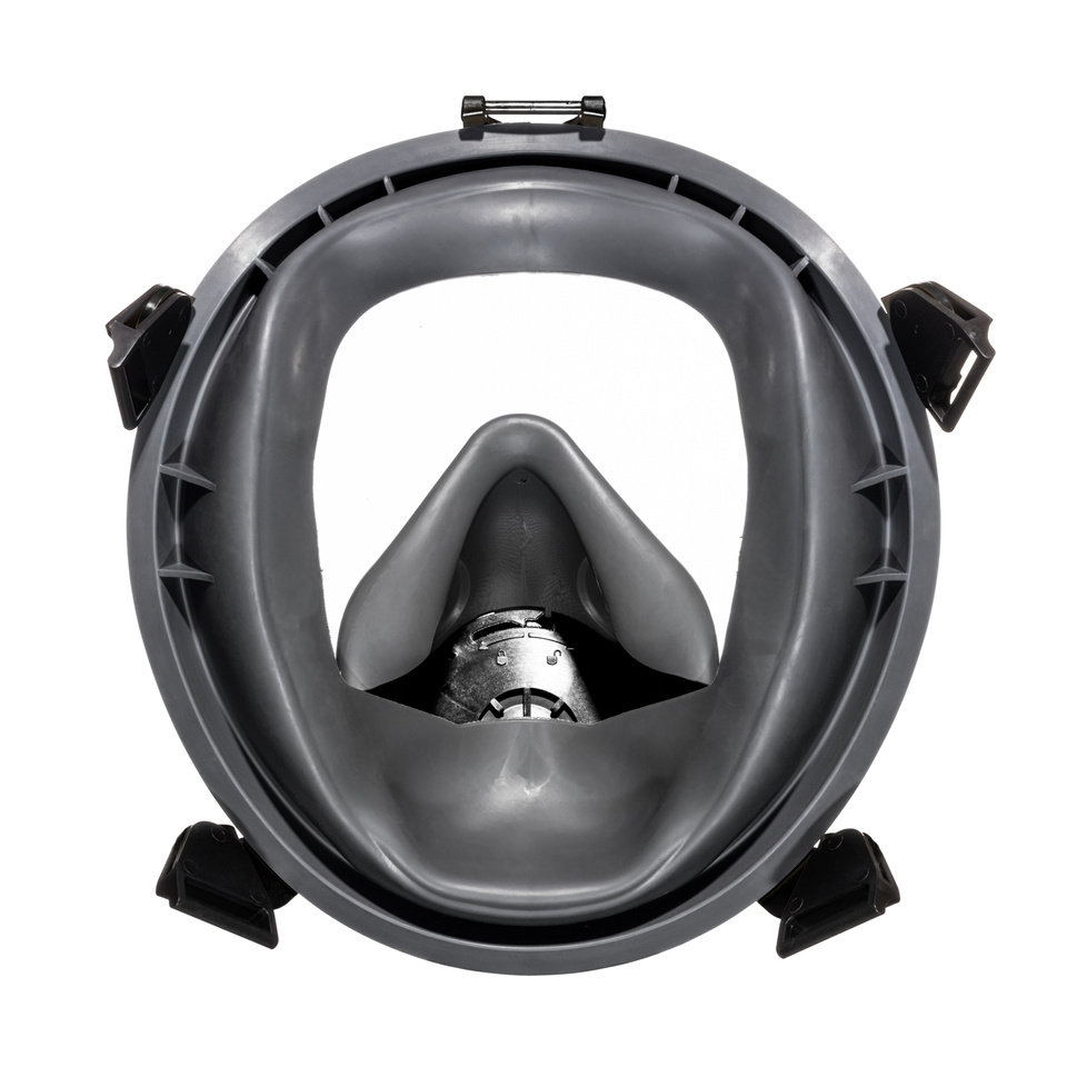 Mira Safety CM I01 Lightweight Full Face Respirator Mask - NIOSH Certified for Chemical, Biological & Industrial Protection - Ideal for Emergency Preparedness, DIY Projects & Workplace Safety
