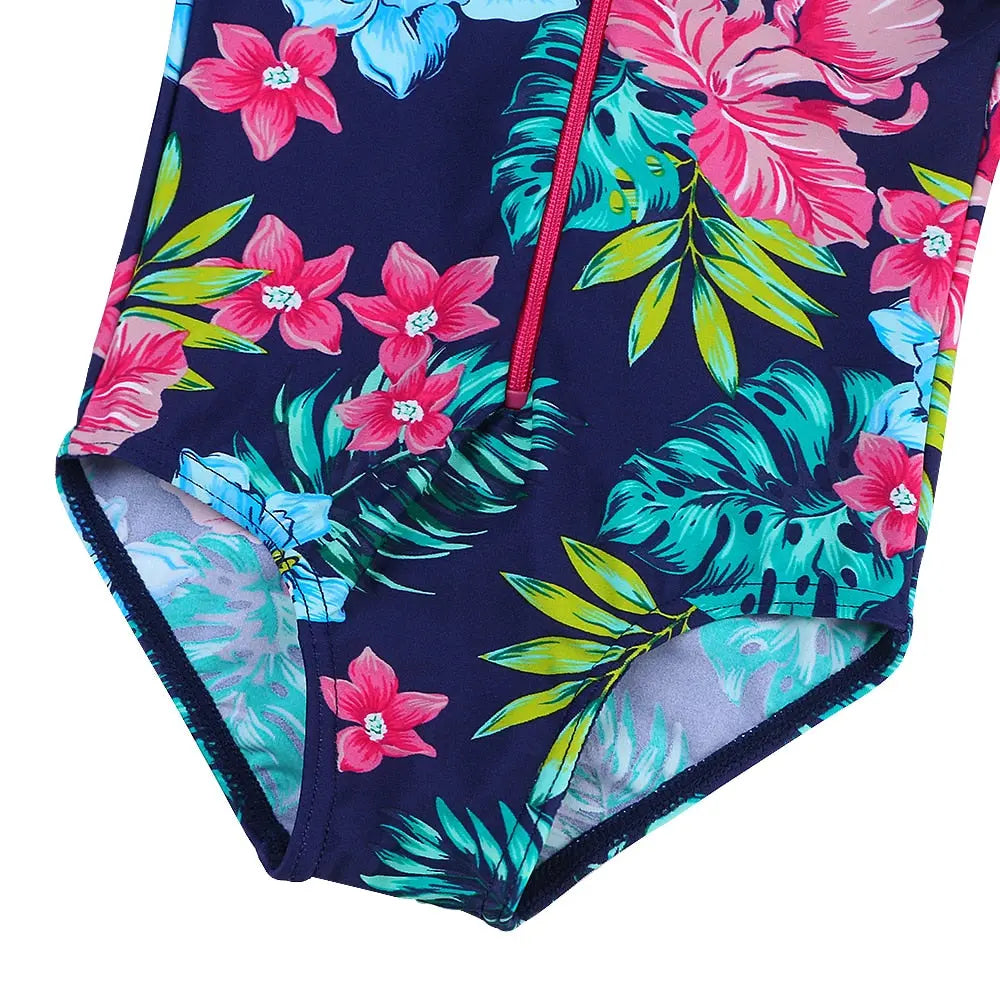 One Piece Girl Swimsuit for 0-6 Years Old | Cute Baby Swimwear for Toddlers & Kids - Perfect for Beach, Pool & Summer Water Play