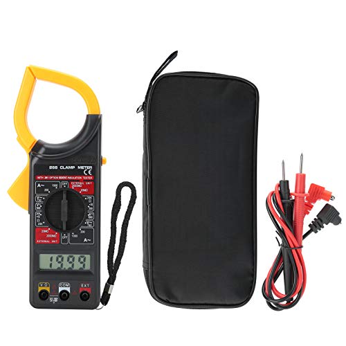 ViaGasaFamido 266 Digital Clamp Meter - True RMS Multimeter for AC/DC Voltage, Current, Resistance Measurement - Perfect for Electricians, HVAC Technicians & DIY Home Electrical Projects