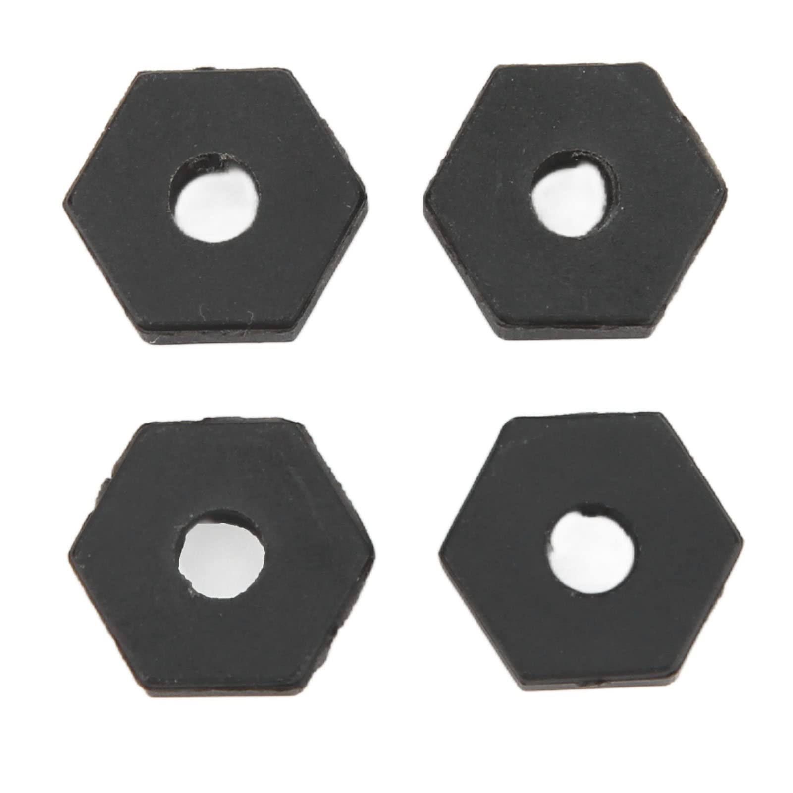 High Strength Demeras RC Wheel Hex Hub Nut Adapter - Lightweight Durable Plastic Upgrade Parts for 1/14 Off Road RC Cars - Perfect for Crawlers, Rock Racers & Trail Trucks
