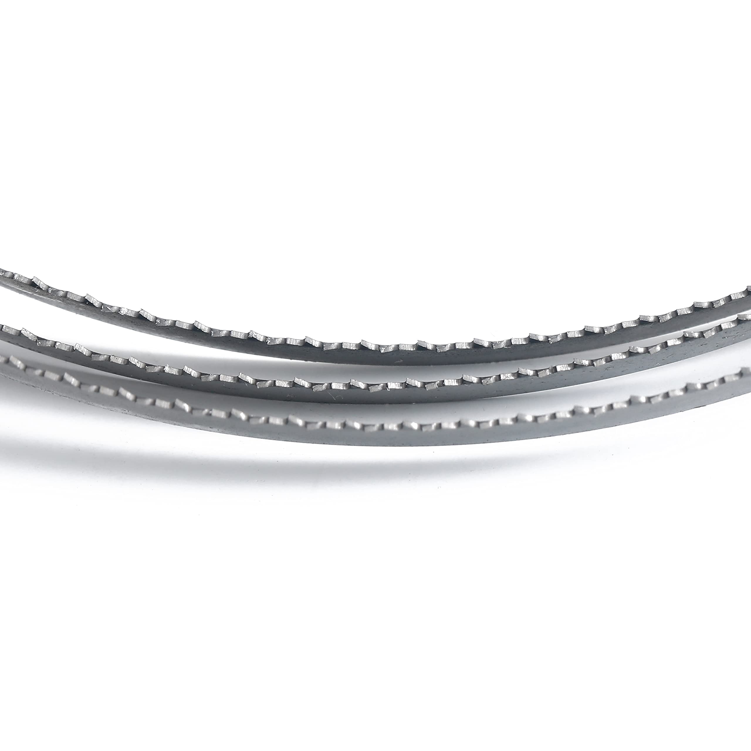 Imachinist S823414 M42 Bi-Metal Band Saw Blades 82 Inch Long, 3/4 Inch Wide, 0.025 Inch Thick - 14 TPI Variable Teeth for Cutting Soft Ferrous Metals - Perfect for Metalworking, Woodworking, and DIY Projects