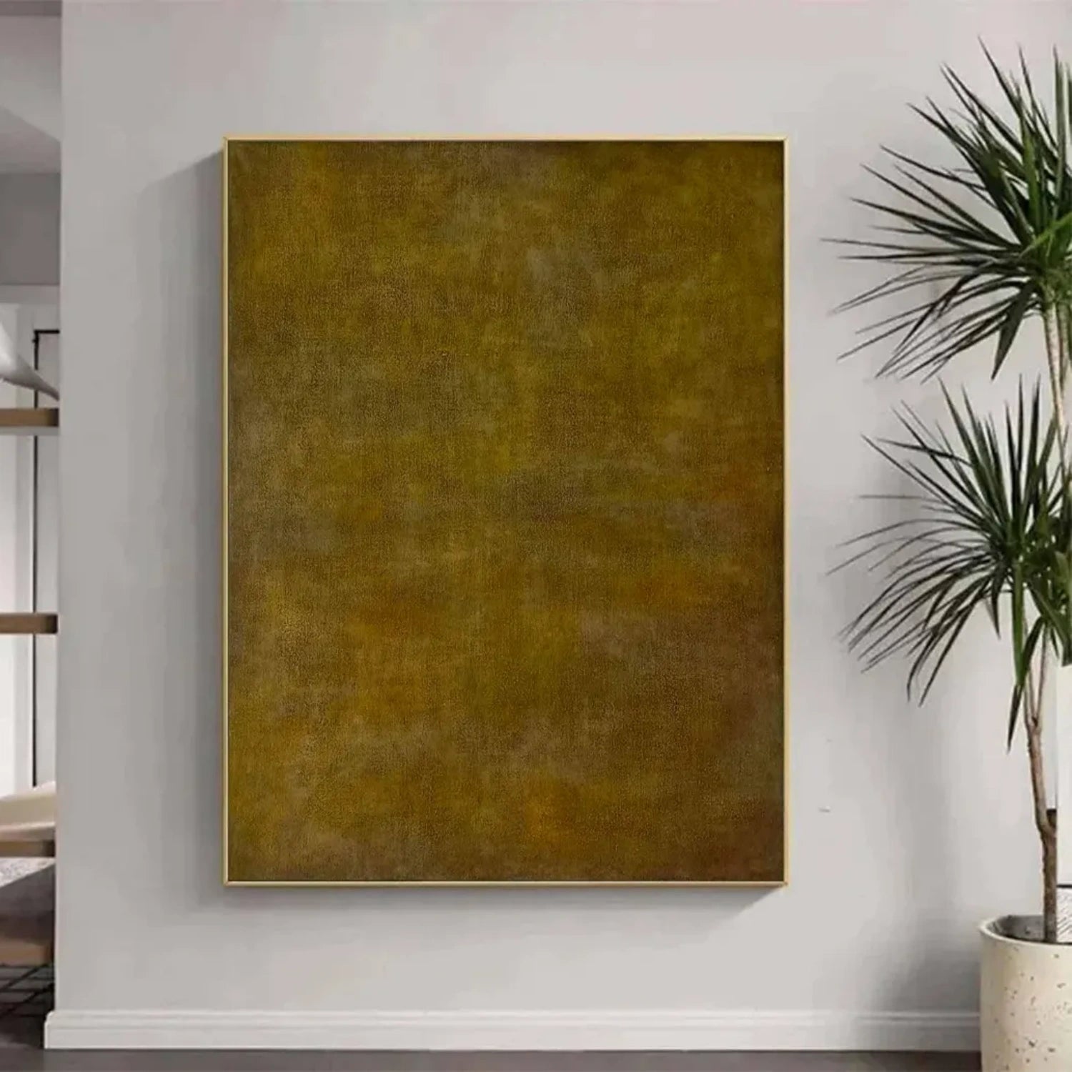 Brown Abstract Wall Art Canvas Print #BB164 - Modern Home Decor for Living Room, Bedroom & Office