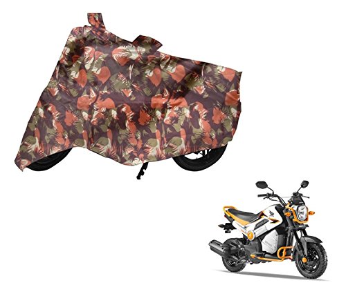 Waterproof Auto Hub Navi Bike Cover - Durable Motorcycle Body Cover for All Weather Protection (Jungle Camo Design) - Perfect for Outdoor Storage, Travel & Rainy Day Commutes
