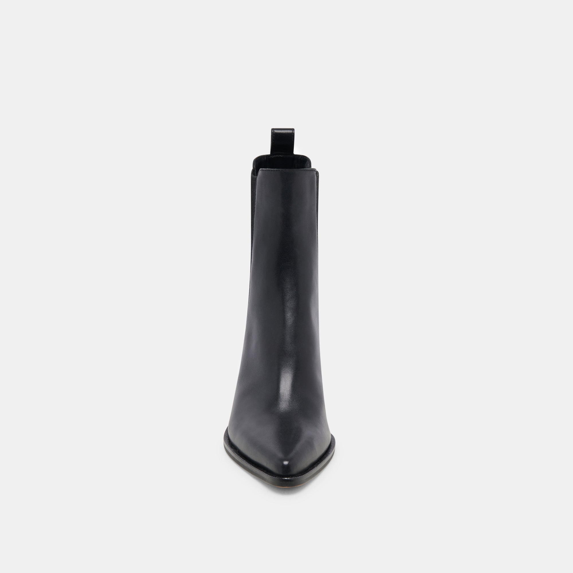 SHADIE H2O Waterproof Black Leather Booties for Women - Comfortable & Stylish Rain Boots for Outdoor, Hiking, and Wet Weather Protection