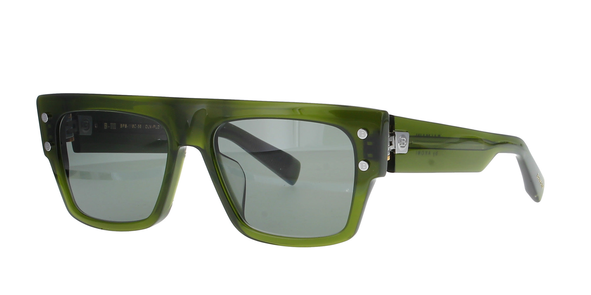 Balmain B III BPS116 Luxury Sunglasses - Polarized UV Protection for Men & Women - Perfect for Driving, Beach & Outdoor Activities