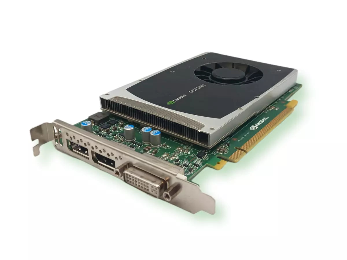 PNY NVIDIA Quadro 2000 1GB GDDR5 Professional Graphics Card - PCIe 2.0 x16, Dual DisplayPort & DVI-I DL - Supports OpenGL, DirectX, CUDA, OpenCL - Ideal for CAD, 3D Modeling & Video Editing Workstations