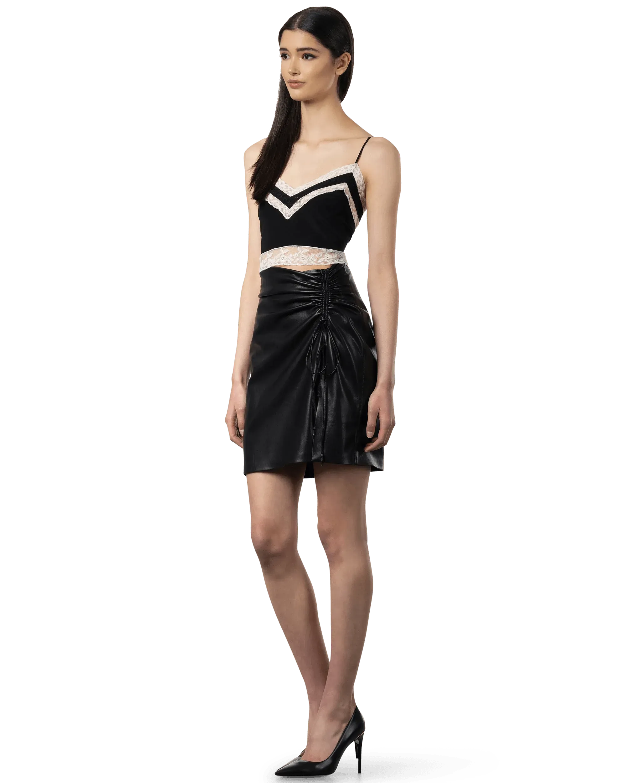 Crepe De Chine Crop Top Camisole - Women's Flowy Summer Tank Top | Perfect for Beach, Vacation & Casual Outfits