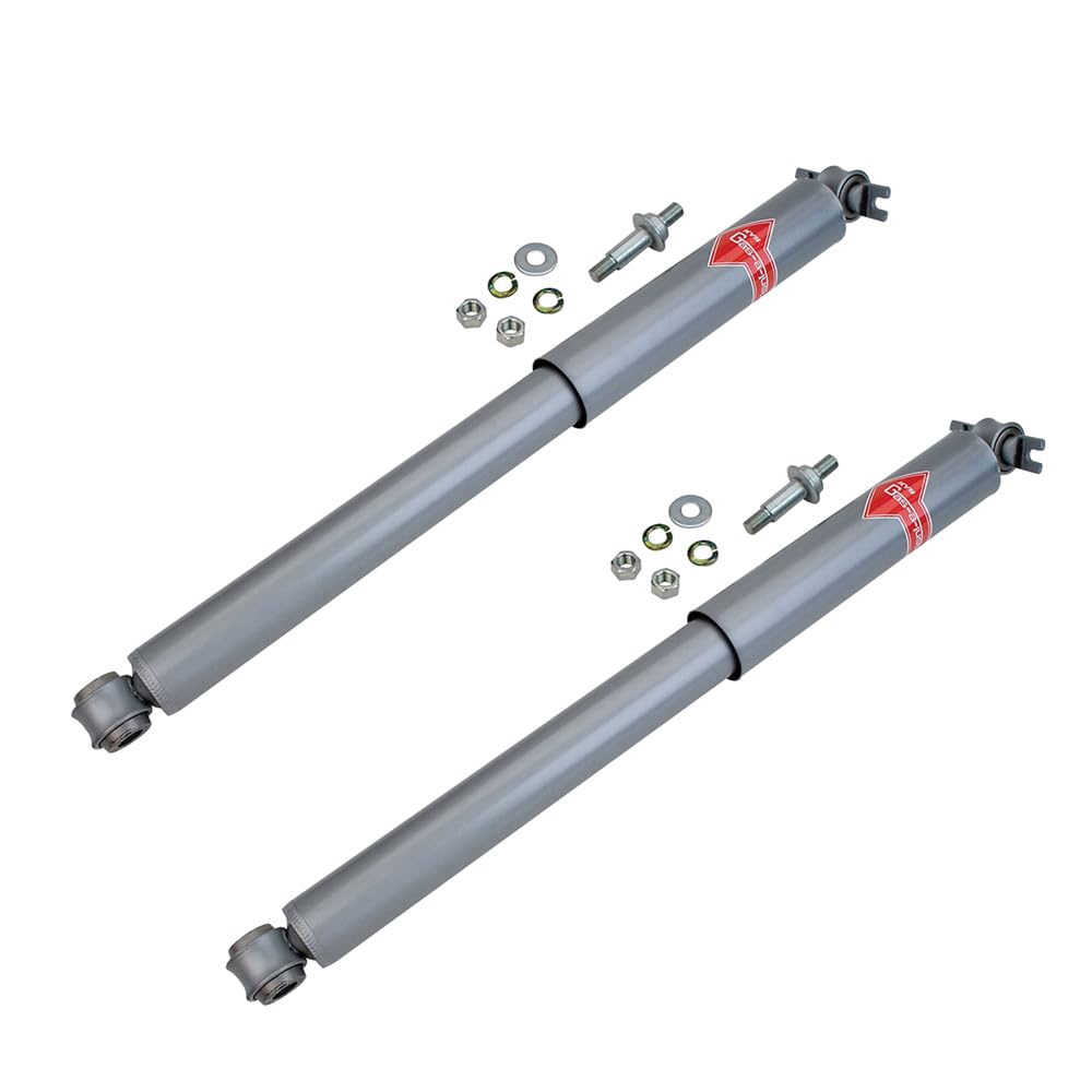 BuyAutoParts 77-60967AU New Rear Gas-A-Just Shocks & Struts for Chevy Bel Air & Biscayne - Premium Ride Comfort & Handling for Classic Cars (Ideal for Restoration Projects & Smooth Cruising)
