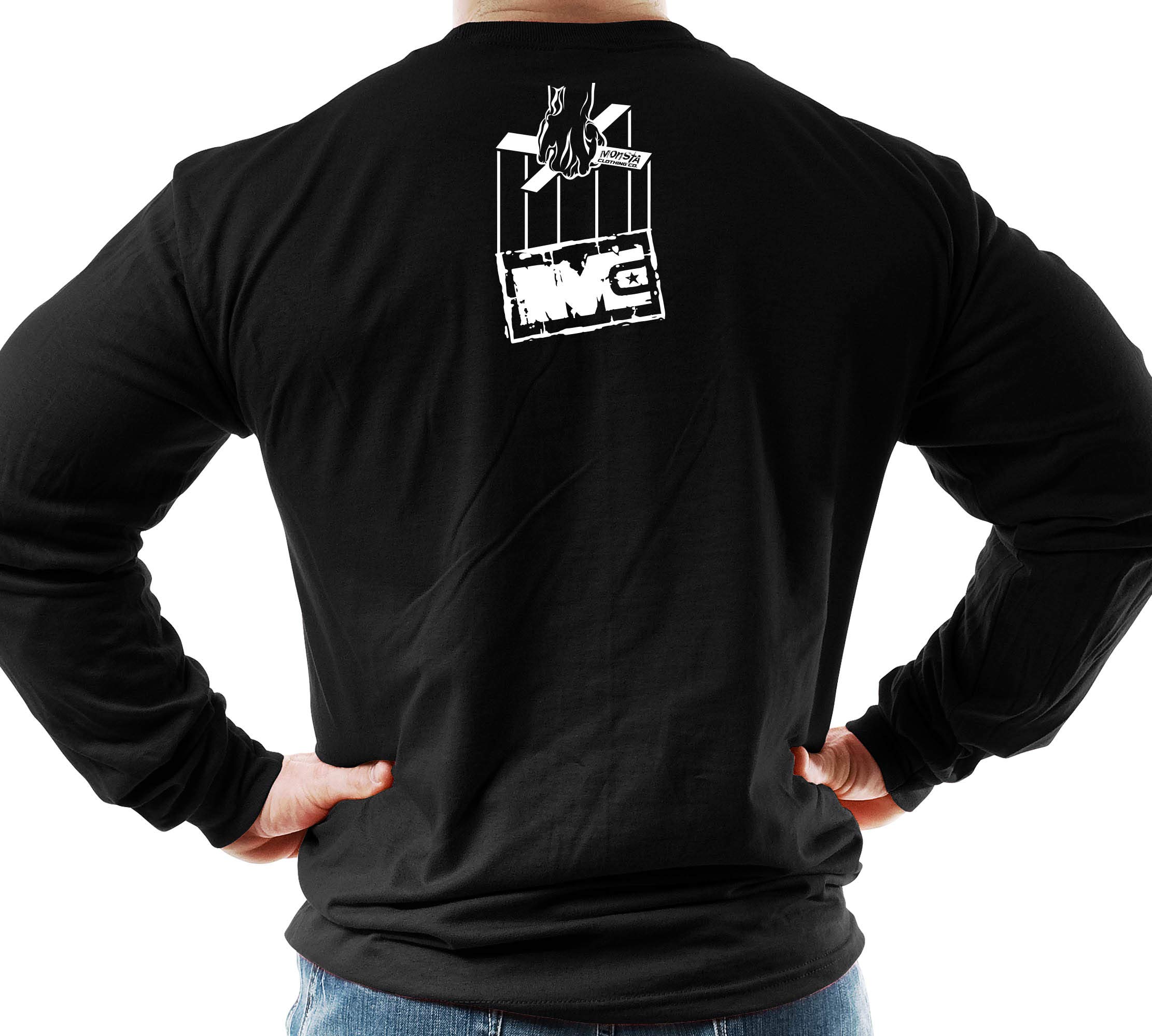 Men's Bodybuilding Gym Long Sleeve Shirt - The QuadFather Workout Apparel for Weightlifting & Training | Perfect for Gym Sessions & Muscle Building