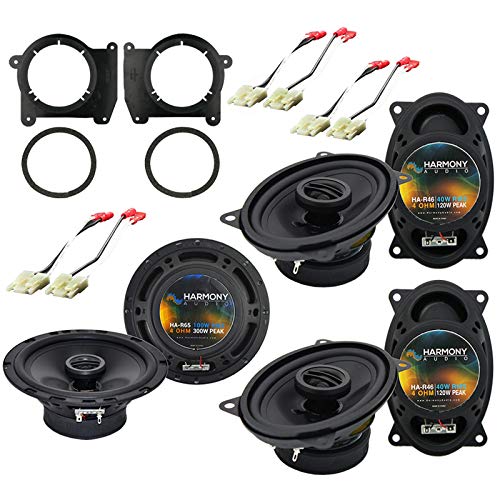 Harmony Audio R46 R65 OEM Replacement Speakers - High Performance Car Audio Upgrade for 1996-2001 Isuzu Hombre | Enhanced Bass & Clear Sound for Road Trips & Daily Commuting