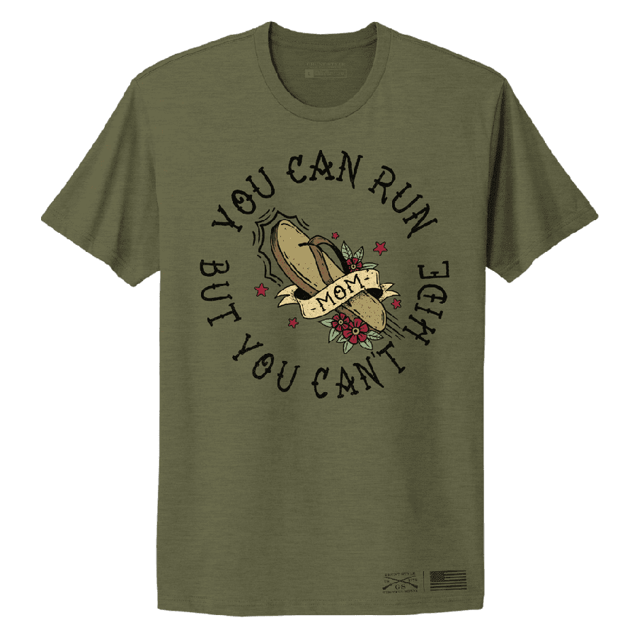 Women's Boyfriend Fit T-Shirt - Comfortable Military Green Cotton Tee for Casual Wear, Running & Everyday Outfits