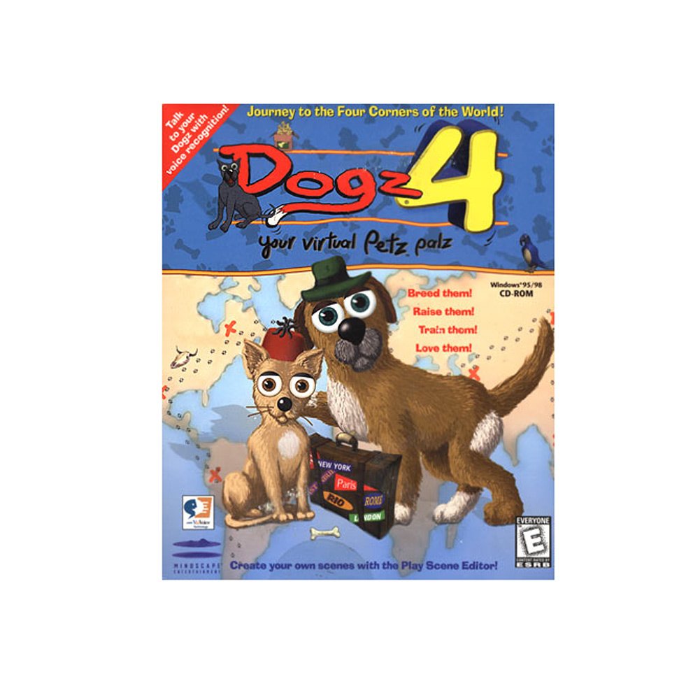 Dogz 4 - Virtual Pet Simulation Game for PC | Adopt, Train & Care for Your Digital Pets | Perfect for Kids & Pet Lovers