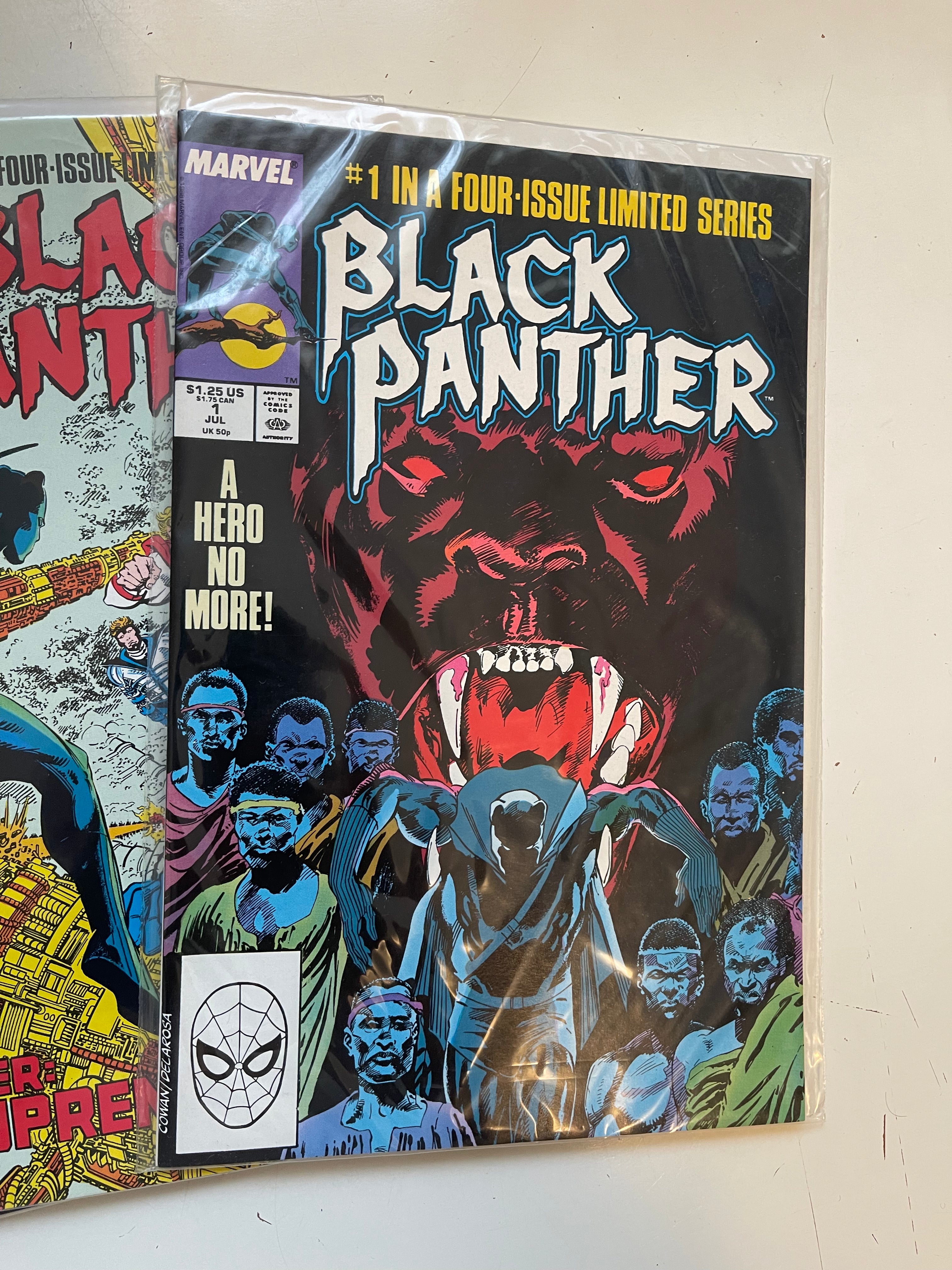 Black Panther Limited Edition Series 1-3 | Marvel Comics Collectible Set for Fans & Gift Ideas | Perfect for Display, Reading & Comic Book Collections