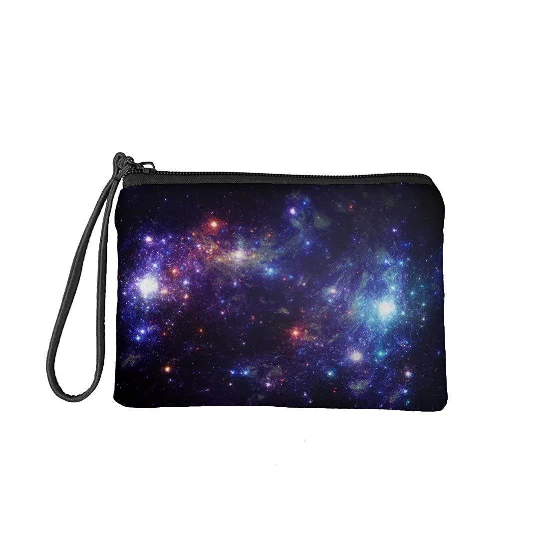 Starry Sky Cosmetic Bag for Women & Men - Waterproof Travel Toiletry Bag with Detachable Handle, Portable Gym Makeup Pouch - Perfect for Travel, Gym, Camping & Daily Use