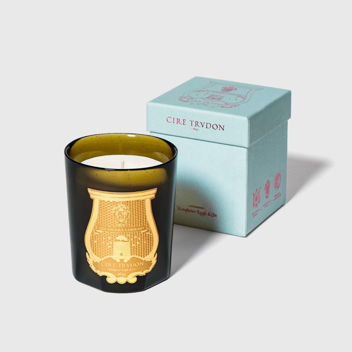 Cire Trudon Spiritus Sancti Luxury Scented Candle - Premium Home Fragrance for Relaxation & Meditation - Perfect for Living Room, Bedroom & Spa Decor