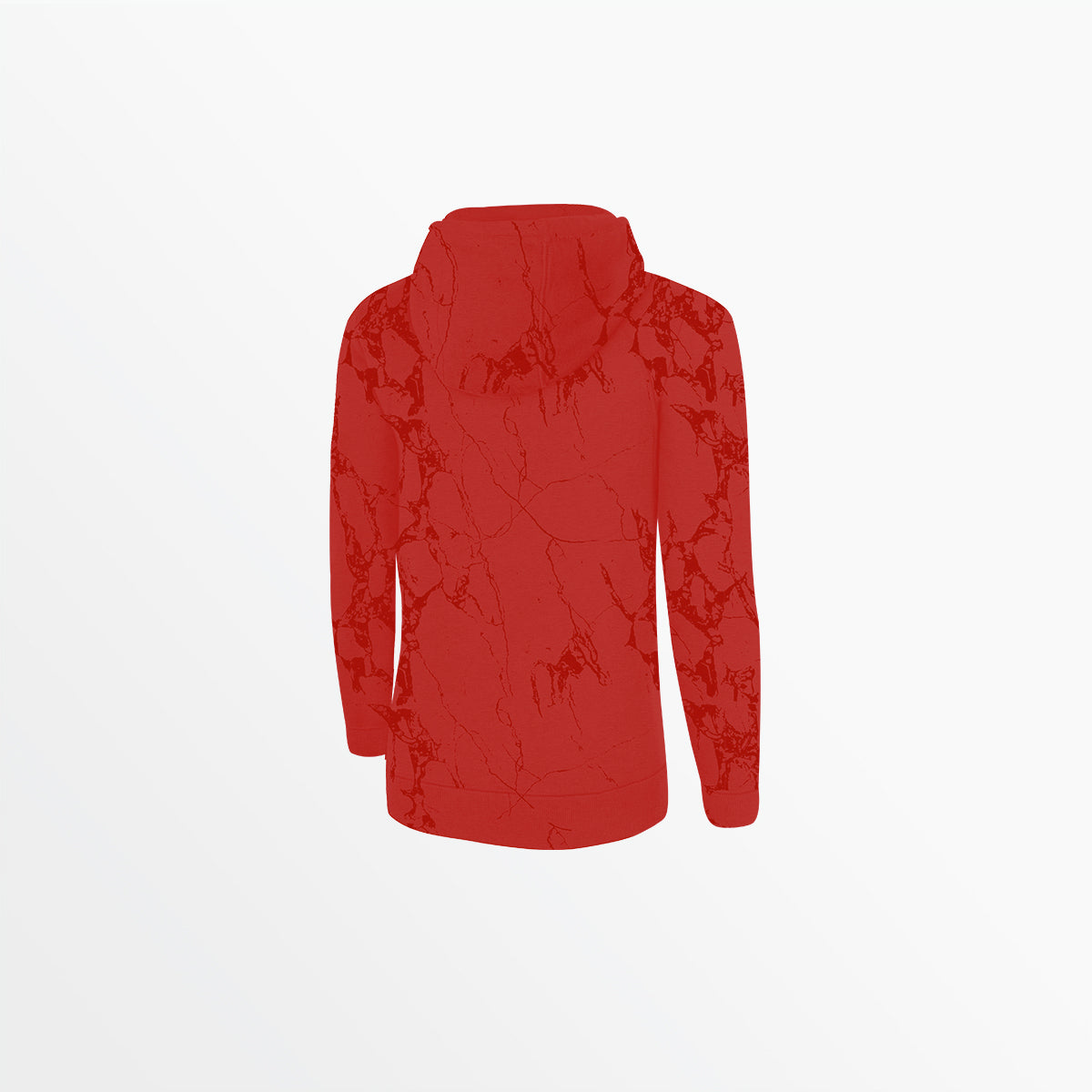 Women's Marble French Terry Pullover Hoodie - Soft & Stylish Sweatshirt for Casual Wear, Gym, and Lounge