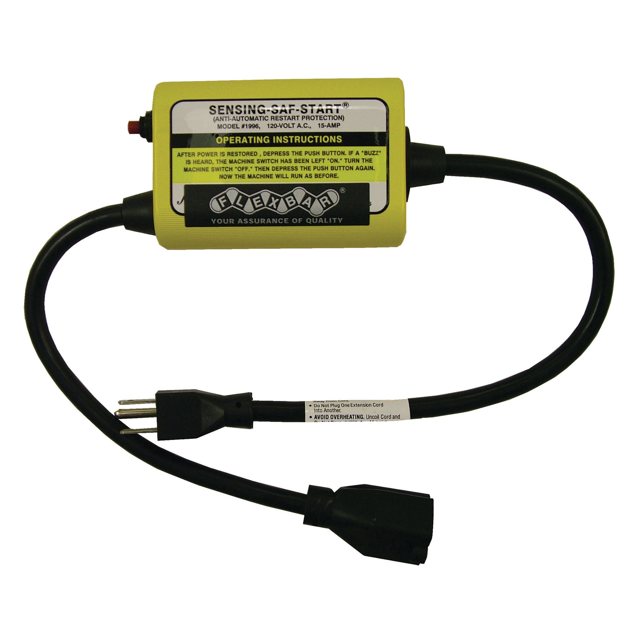 Flexbar® Sensing Saf Start® - High Precision Sensor for Industrial Automation | Reliable Safety Start System for Machinery & Equipment | Ideal for Manufacturing, Robotics & Heavy Equipment Safety Applications