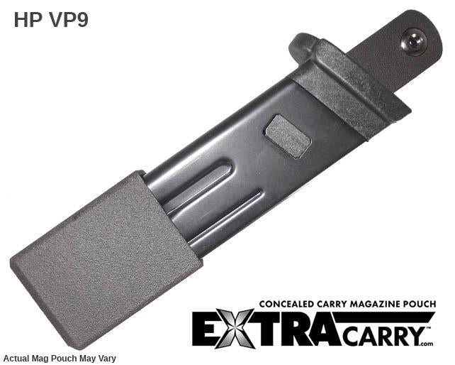 HK P30/USP/VP9 9mm 17 Round Magazine Pouch - Tactical Pistol Magazine Holder for HK P30, USP, VP9 Handguns - Perfect for Range Shooting, Competition & Concealed Carry
