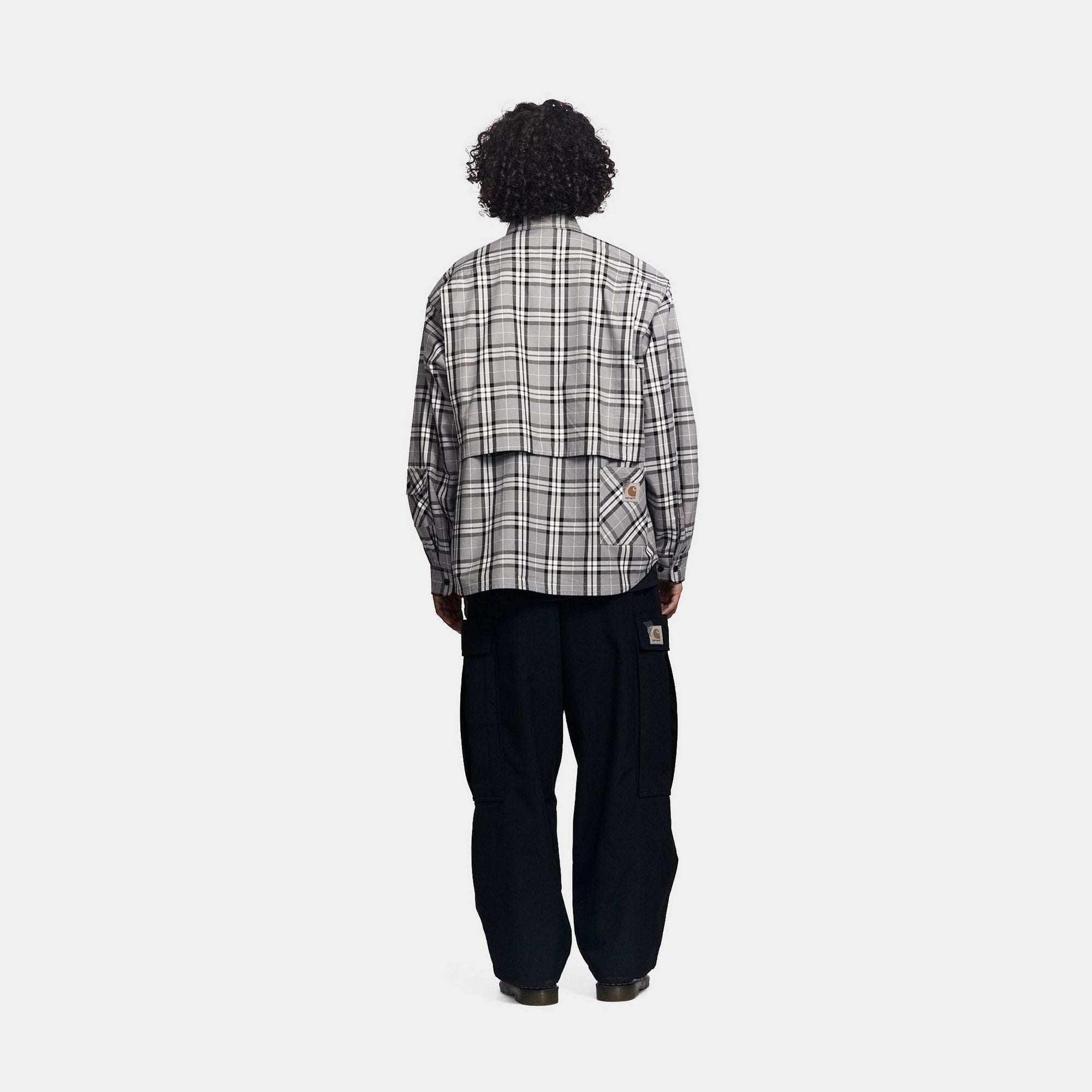 Carhartt WIP x INVINCIBLE Work Shirt Max - Black | Heavy Duty Cotton Workwear for Men | Perfect for Construction, Outdoor Jobs & Casual Streetwear