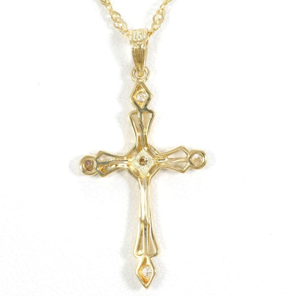 18K Yellow Gold Diamond Necklace for Women - Elegant Fine Jewelry Gift for Anniversary, Valentine's Day & Special Occasions