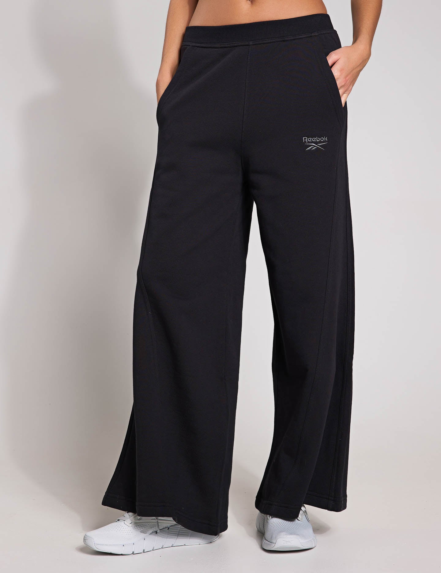 Icon Elements Men's Athletic Track Pants - Black - Comfortable Running Jogging Workout Pants for Gym, Yoga & Casual Wear